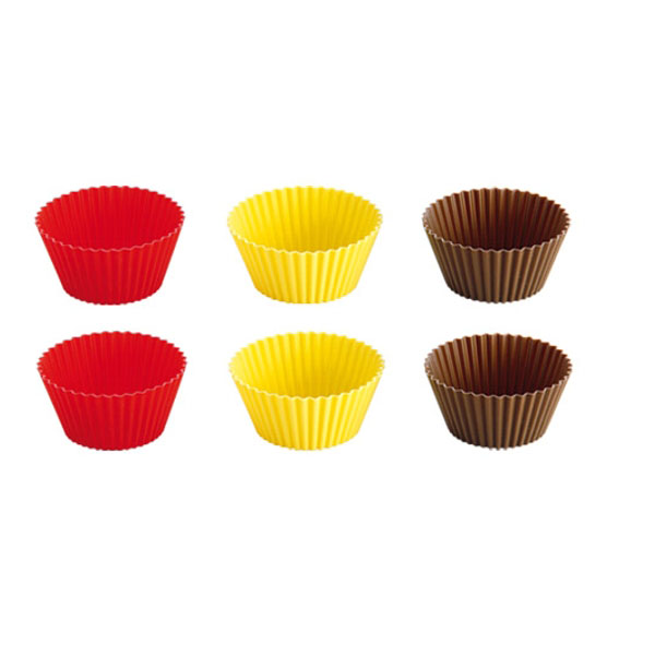 PIROTTINI COLORATI SIL.cm 5 Pz 6 DELICIA TESCOMA
