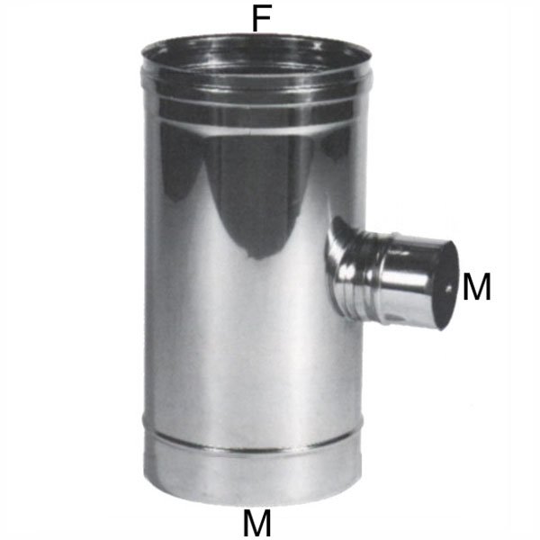 GOMITO T INOX 10 LATERALE 8 M MARAL