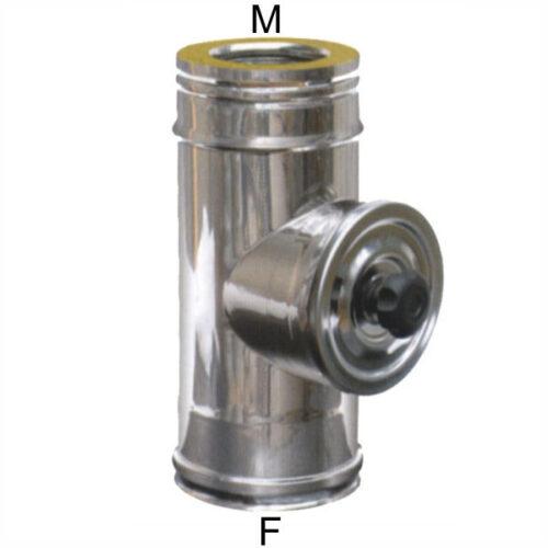 TUBO INOX 20/25x44 SPORTELLO ISPEZIONE    DP MARAL